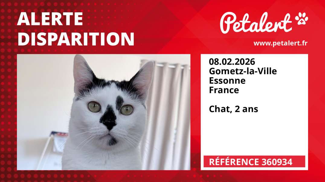 Alerte Disparition #360934 Gometz-la-Ville / Essonne / France